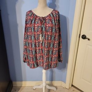 Cato Xlarge Womens Blouse